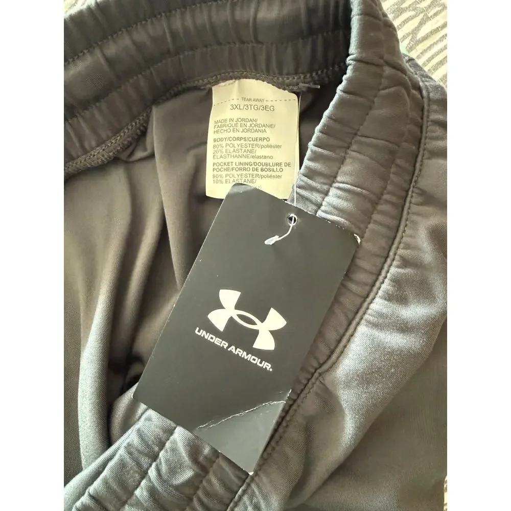 NWT Men's Under Armour Motion Shorts - Grey 3XL (Loose Fit)